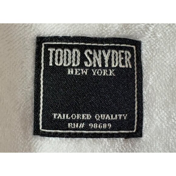 Todd Snyder Terry Cloth Lined Guayabera shirt + shorts LL size M multicolor NWOT - Picture 6 of 10